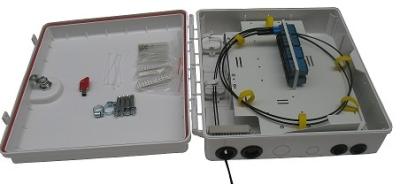 Китай Шкаф прекращения оптического волокна 12 портов, оптически коробка сети терминальная продается