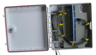 中国 引出しのタイプ繊維光学の配電箱350 x 340 x 120のMm 24か48繊維 販売のため