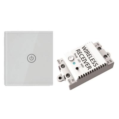 China Dimmer PC Smart Touch Auto Programmable Thin Switch for sale