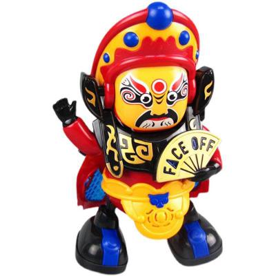 China Resounding Rechargeable Chinese Style Toys Face Changing Sichuan Opera Specialty Of China Changing Face Children Doll for sale