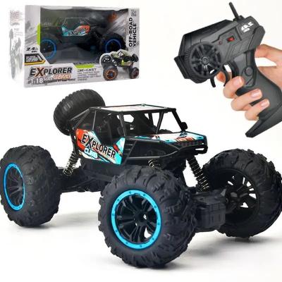 China Big Size 2.4G Remote Controller 2.4G 45 Degree Tpr Uphill Non-Skid Tire All Terrain 4x4 Vehicle Juguetes Rc Car Toys For Boys for sale