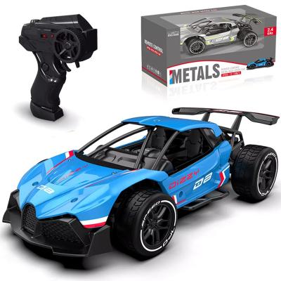 China 2023 New Metal Toys 2.4Ghz 4 Channels High Speed ​​1:16 Matel Racing Car Model Metal RC Vehicle Remote Control Toy for sale