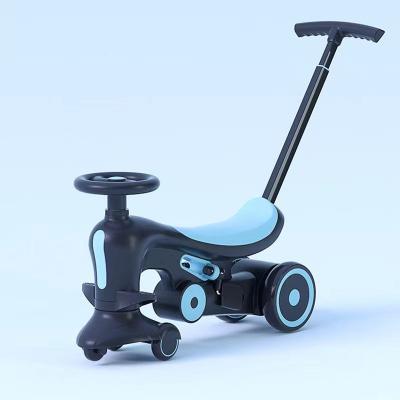 China Ride on Outdoor Toy BEBELUX Kids Baby Kids Swing Ride on Car Toy Scooter Stroller 4 in 1 Child Bustle Car Twist Car for Kids Baby for sale