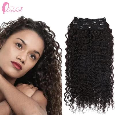 China Afro Wave Virgin Remy Attractive Afro Kinky Curly 4A 4B 4C Double Drawn Hair Extensions Cut In For Black Women for sale