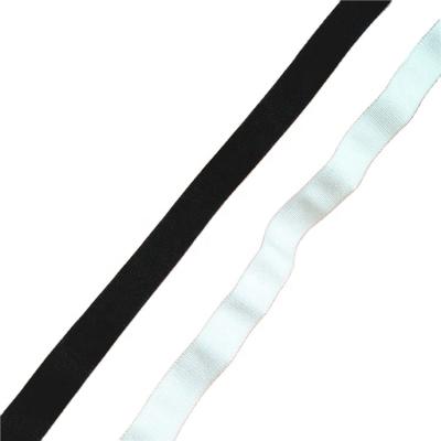 China HL-S03 underwear factory direct sales customized color smooth satin bra tie colorful elastic straps for woman lingerie for sale