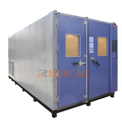 China SUS#304 Stainless Steel Plate Customized Good Quality Walk-In Battery High and Low Temperature Explosion Proof Laboratory Walk In Test Chamber for sale