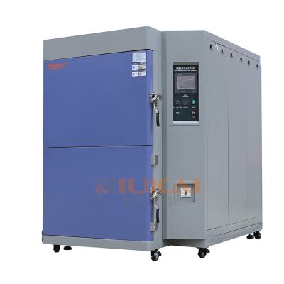 China 2 Zone Thermal Shock Thermal Shock Test Chamber Stainless Steel SUS#304 Environmental Test Chamber Cold-Hot Climatic Chamber for sale