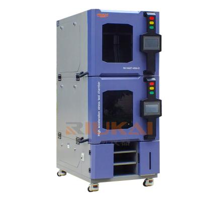 China 0.019~0.55MPa Touch Screen Semiconductor Packaging Highly Accelerated High And Low Temperature Test Chamber Thermal Shock Test Chamber for sale