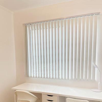 Китай CLASSIC Plug & Play Semi Vertical 100% Polyester Blackout PVC Blind продается