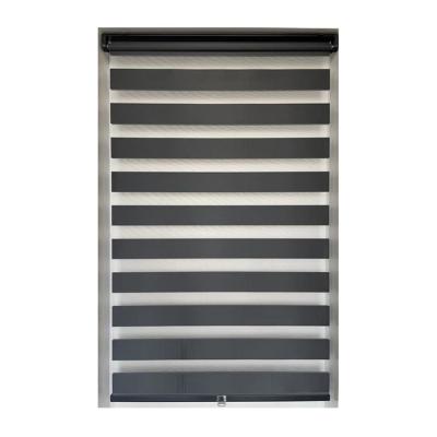 Китай CLASSIC Indoor Window Shade Double Layer Day and Night Zebra Manual Blinds Shade Double Roller Blinds продается