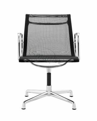 China Swivel Mesh Revolving Chair With Glides for sale