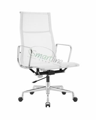 China (Size) Adjustable White Mesh High Back Swivel Office Chair for sale