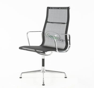 China 119 Mesh Aluminum Office Chair High Back Spinning Chair for sale