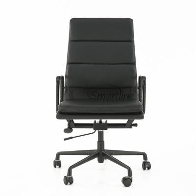 China Tangled (Height) 217 ​​Style Adjustable Pad Soft Black Executive Chair for sale