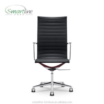 China Adjustable (Height) Ribbed Aluminum Executive Office Chair for sale