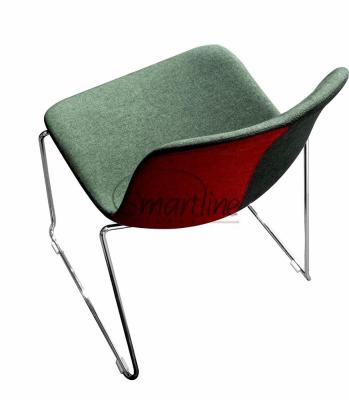 China Modern Fashion Fabric Reception Chair For Car 4S Shop Canteen Chair Dining Chair for sale