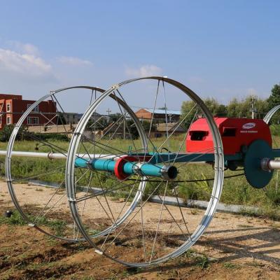 China Traditional   Agriculture Side Roll Irrigation System for sale