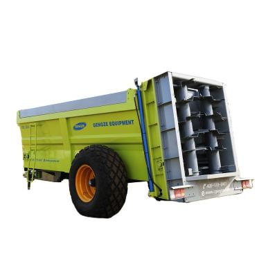 China Agriculture  PTO tractor mounted double solid manuer fertilizer hydraulic spreader zu verkaufen