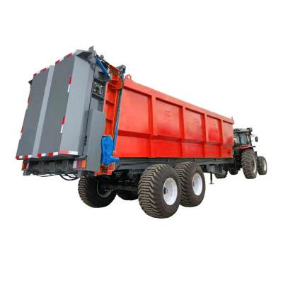 Chine Top Quality Factory Direct Supply Tractor Trailed 8 Ton Manure Spreader Trailer à vendre