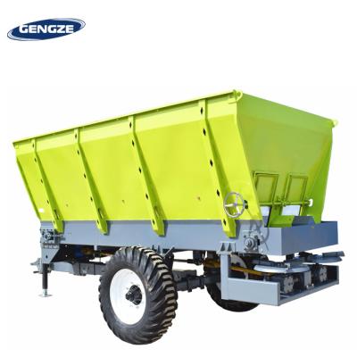 Chine PTO Driven atv Dry  Organic Compost Manure Spreader Trailer Dropping Muck Fertilizer in Farm for Sale à vendre