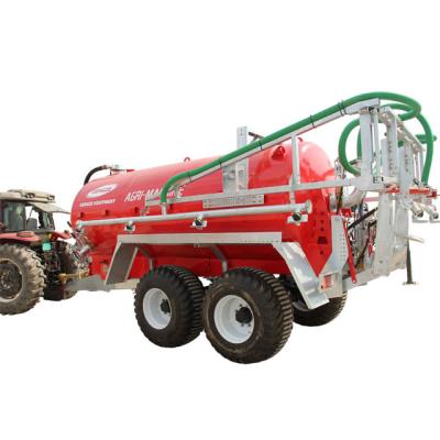 China Farm Tractor 12Ton Liquid Manure Slurry Fertilizer Tank Spreader for sale