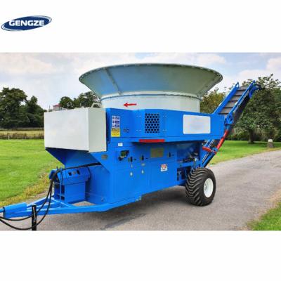 China Cattle Feed Corn Silage Dry Grass Hay Bale Hammer Mill Grinder for sale