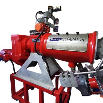 China Dairy Farm Wastewater Manure Solid Liquid Separator Cow Dung Screw Press Dewatering Machine for sale