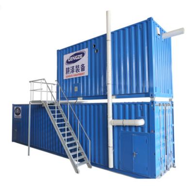 China Gengze Design  BRU  Cows dairy bedding recycling system with solid liquid separator zu verkaufen