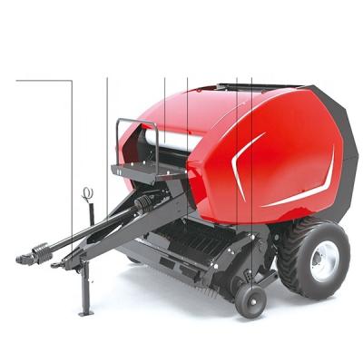 Κίνα Hot sale mini grass square baler corn stalk automatic silage baler bundled film round bale machine προς πώληση