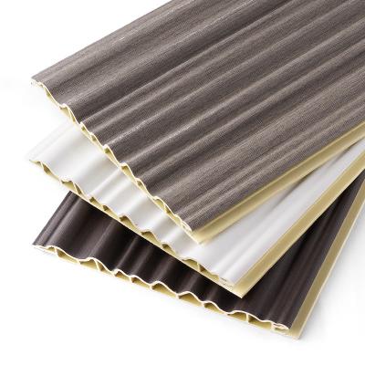 China Modern Irregular Waterproof Fluted PVC Wall Panels for Household Use Building Material Boards for Interior Decoration for sale