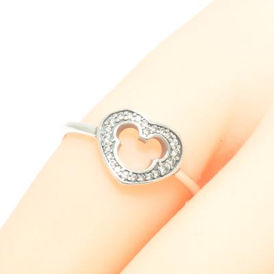 China Fashion High Quality TRENDY Mickey Rings Hearts 925 Sterling Silver Ring For Women Jewelry for sale