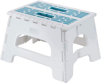 China 1-Step Folding Plastic Stool, 300 Pound Capacity for sale