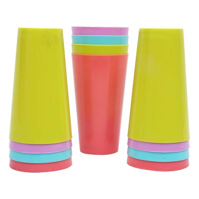 China Sustainable Cafe 19 oz Cut-Resistant Plastic Restaurant Style Beverage Tumblers for sale