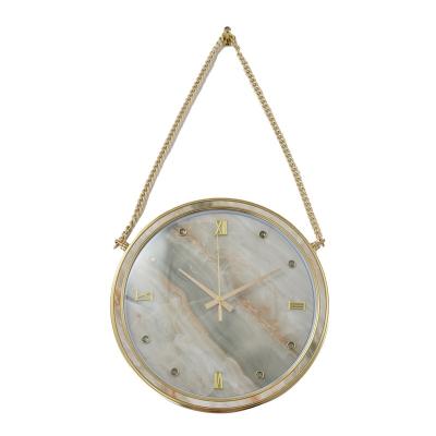 China Cheap Antique Decorative 3D Metal Wall Clock Modern Design Style Decor Home Decoration for sale