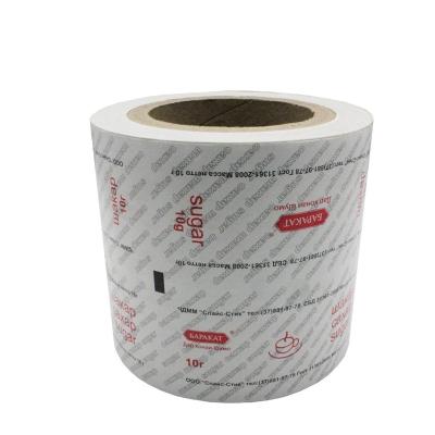 China Food Grade Moisture Proof Custom Laminated Paper Roll Plastic Roll Sugar Bag for sale