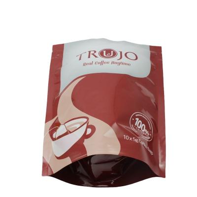 China Barrier Flat Bottom Custom Printing Coffee Bags 50g 100g 250g 340g 500g 1kg 2kg for sale