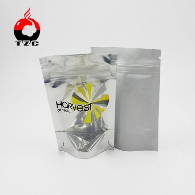 China custom printed moisture proof smell proof mylar bags for sativa indicator shyte burst packaging for sale