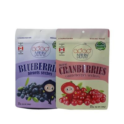 China Good Barrier Factory Selling Plastic Bag For Dried Fruit Food Packaging Pouches for sale