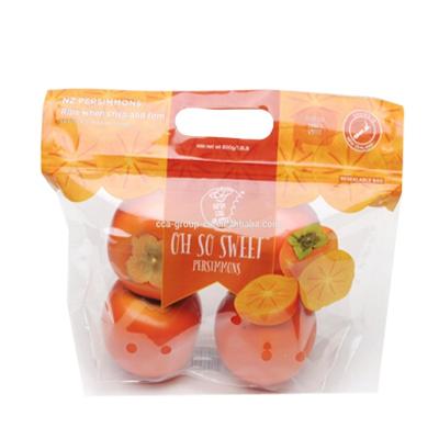 China Resealable Barrier Micro Perforated Plastic Fruit Packaging Bags For Leaks for sale