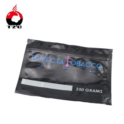 China Tobacco Leaf Packaging Plastic Bag Moisture Proof Zipper Lock for sale