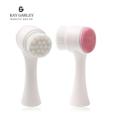 China Handle Face Wash DEEP CLEANSING Cleansing Brush Exfoliating Face Brush Foaming Cleansing Facial Clean Machine for sale