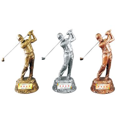 China china golf trophy for sale