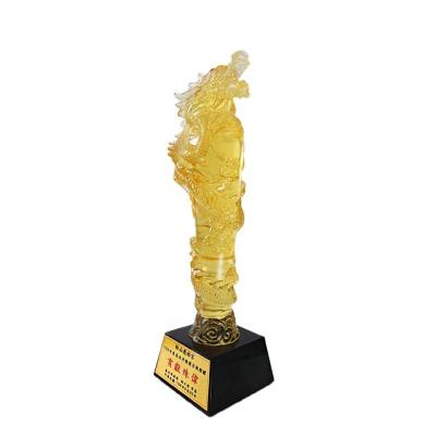 China China 2021 Most Popular Traiditonal Luili Dragon Trophy for Ceremony for sale