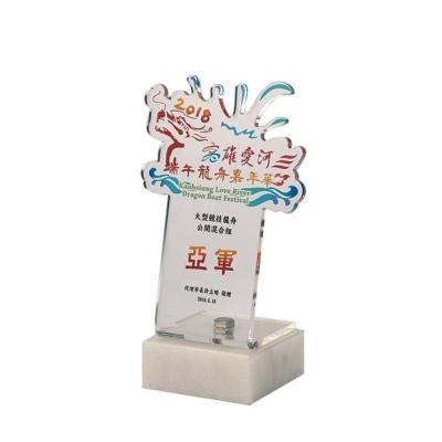 China China Custom Design Acrylic Trophy Awards for sale