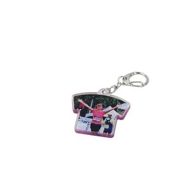 China Custom plastic maker keychain for marathon souvenir for sale