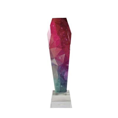 China China Crystal Award Trophy High Quality Color Print for sale