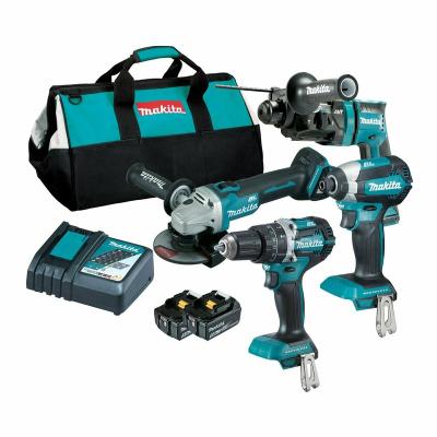 China Household Original Makitas LXT1500 18-Volt LXT Lithium-Ion Combo Kit / Power Tool / Cordless Drill For Sale for sale