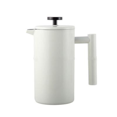 China WITH LID 0.6L Hot Selling Fashionable French Steel Coffee Press Stainless Steel Travel Cafetiere Stainless Steel With Filtration for sale