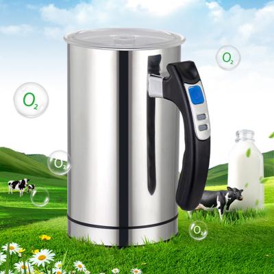 China Automatic Turn Off Interior 250Ml Double Wall Design Electric Milk Frother Electric Steamer Automatic Nonstick Coating For Easy Cleaning for sale