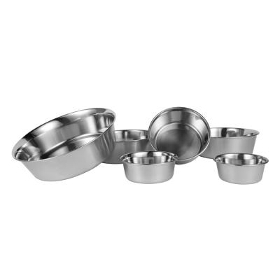 China 201SS Creative Customized Viable Dog Water Bowl Pet Stainless Steel Cat Food Bowl Pet Stainless Steel For Kitten Puppy for sale